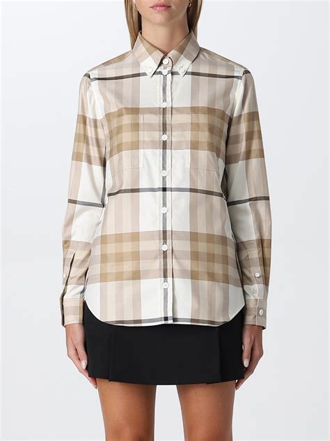 chemise burberry femme prix|Chemise en coton (Blanc) .